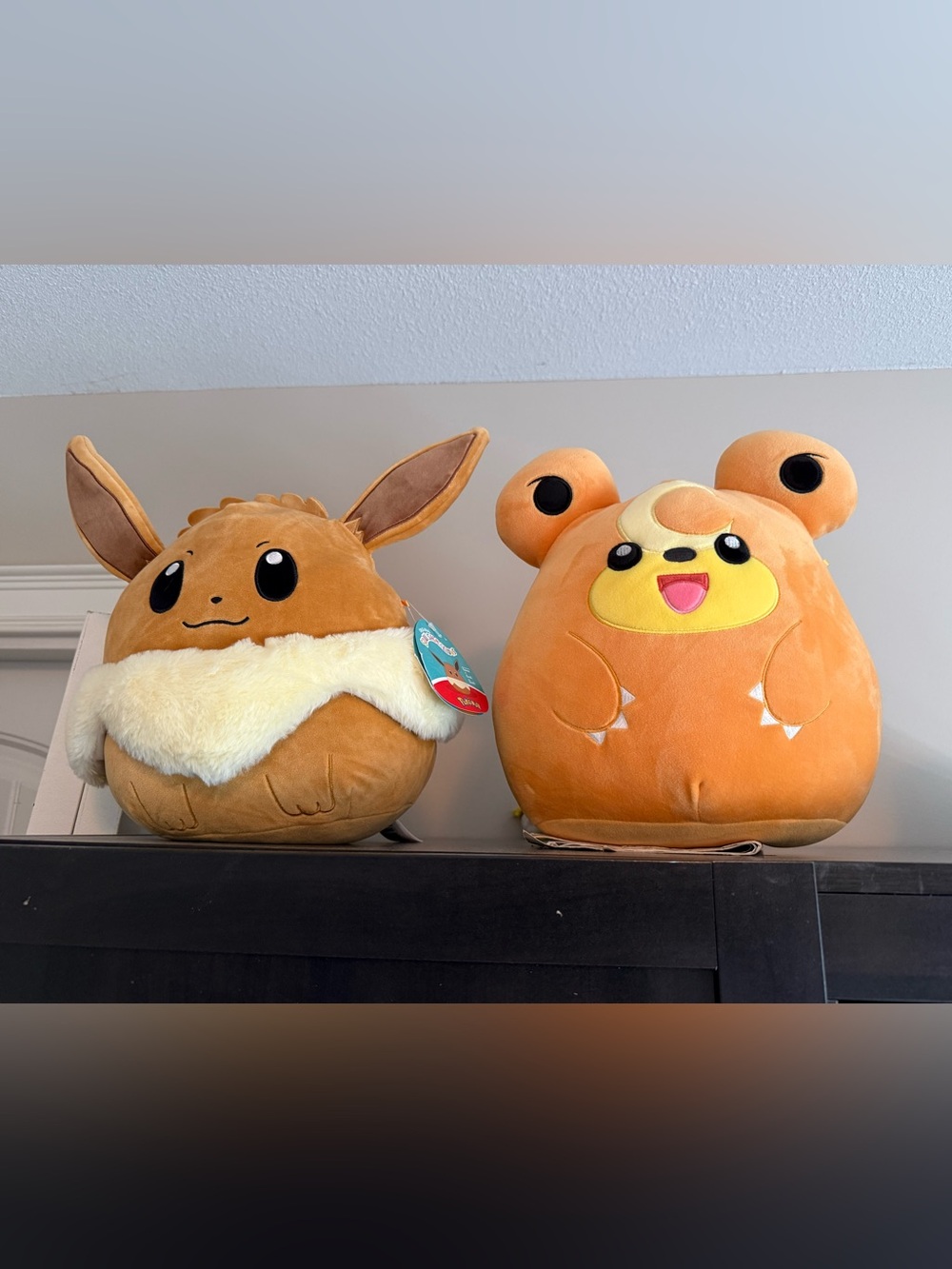 Pokemon squishmallows lot of 2 evee